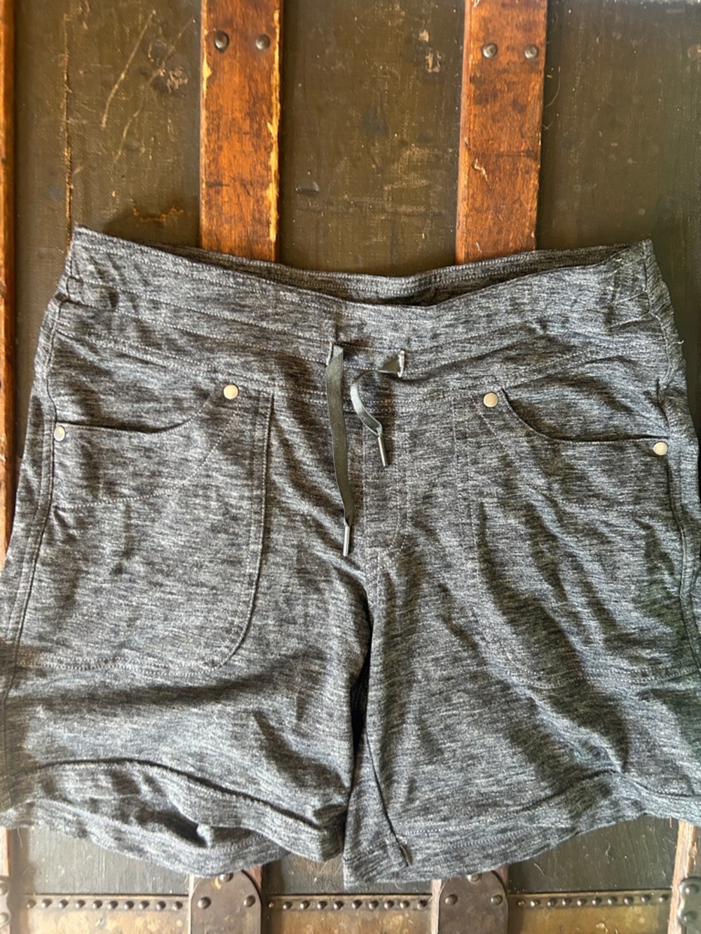 Kuhl Women's Athletic Shorts in Heather Gray